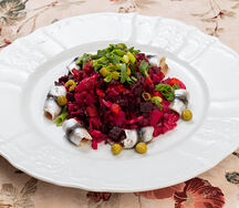 Винегрет с балтийской килькой