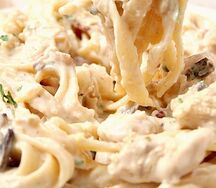 Карбонара с беконом 