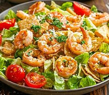 Цезарь с креветками