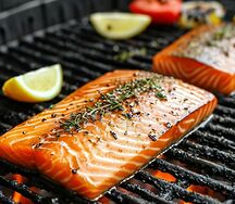 Шашлык из семги