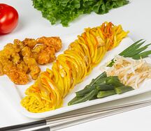 Курица по-сычуаньски с раменом