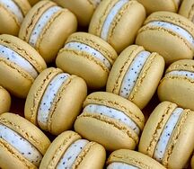 Макарон Лимонный чизкейк