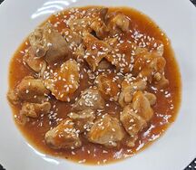 Поджарка из свинины