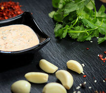 Острый сметанный с кинзой