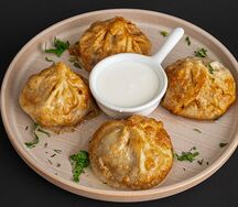 Манты жареные