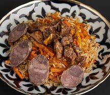 Плов с казы
