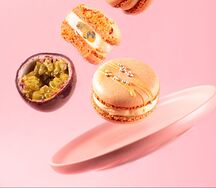 Десерт Macarons маракуйя Big