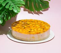 Торт Йогуртовый с манго и маракуйей