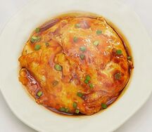 Яйца в кисло-сладком соусе 