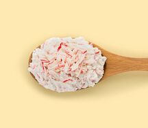 Крабовое мясо с майонезом