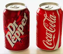 Coca-Cola и Dr. Pepper в ассортименте