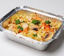 С курицей и грибами