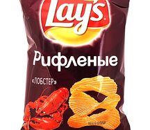 Чипсы Lay's Рифлёные Лобстер