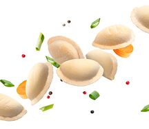 Вареники с картофелем и грибами