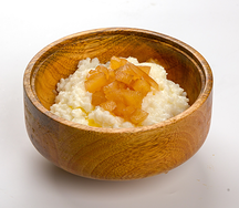 Каша рисовая с яблоком