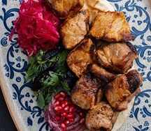 Шашлык из свинины большой