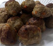 Тефтельки мясные с овощами