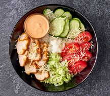 Поке с курицей