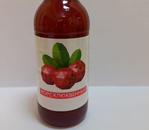 Морс клюквенный Fizzberry