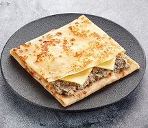 Блин E-mail с грибами и сыром