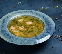 Уха из семги и судака