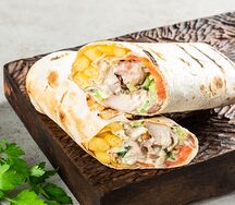 Шаурма фирменная Классика с картофелем фри