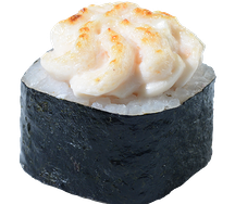 Запеченный ролл с курицей (криль)