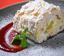 Меренговый рулет
