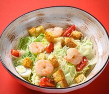 Цезарь с креветками