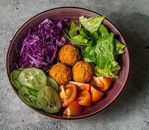 Фалафель боул с соусом дзадзики, 210 г