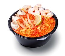Том ям с морепродуктами