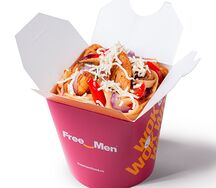 Wok Сырный цыпленок