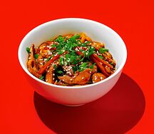 Лапша с овощами