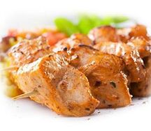 Шашлык из куриного филе