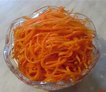 Морковь корейская