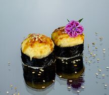 Запечённый с крабом