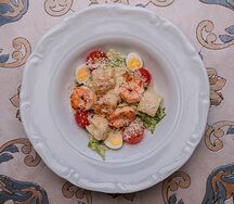 Цезарь с креветками