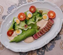Сицилийский салат с тунцом
