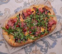 Ростбиф и луковый конфитюр