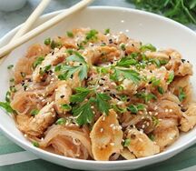 Фунчоза с курицей