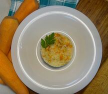 Рис с морковью