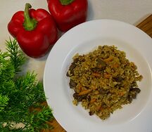 Плов из говядины