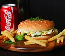 Mangal Комбо Burger mega cheese