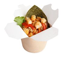 Рис азиатский с креветкой