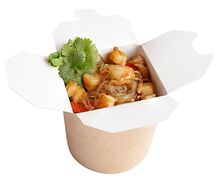 Фунчоза с креветками