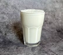 Ванильный молочный коктейль