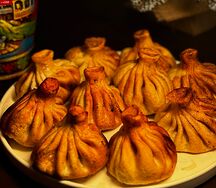 Хинкали с сыром жареные