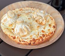 Хинкальпури с вишней и творогом