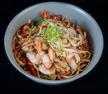 Удон с морепродуктами