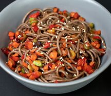 Соба с овощами